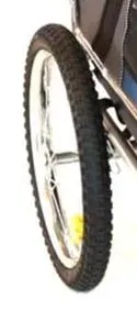 ProSeries REPLACEMENT REAR Wheel for PET Trailer/Jogger 2in1.