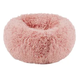 Round Cotton Soft Plush Pet Cushion Dog Sleeping Bed