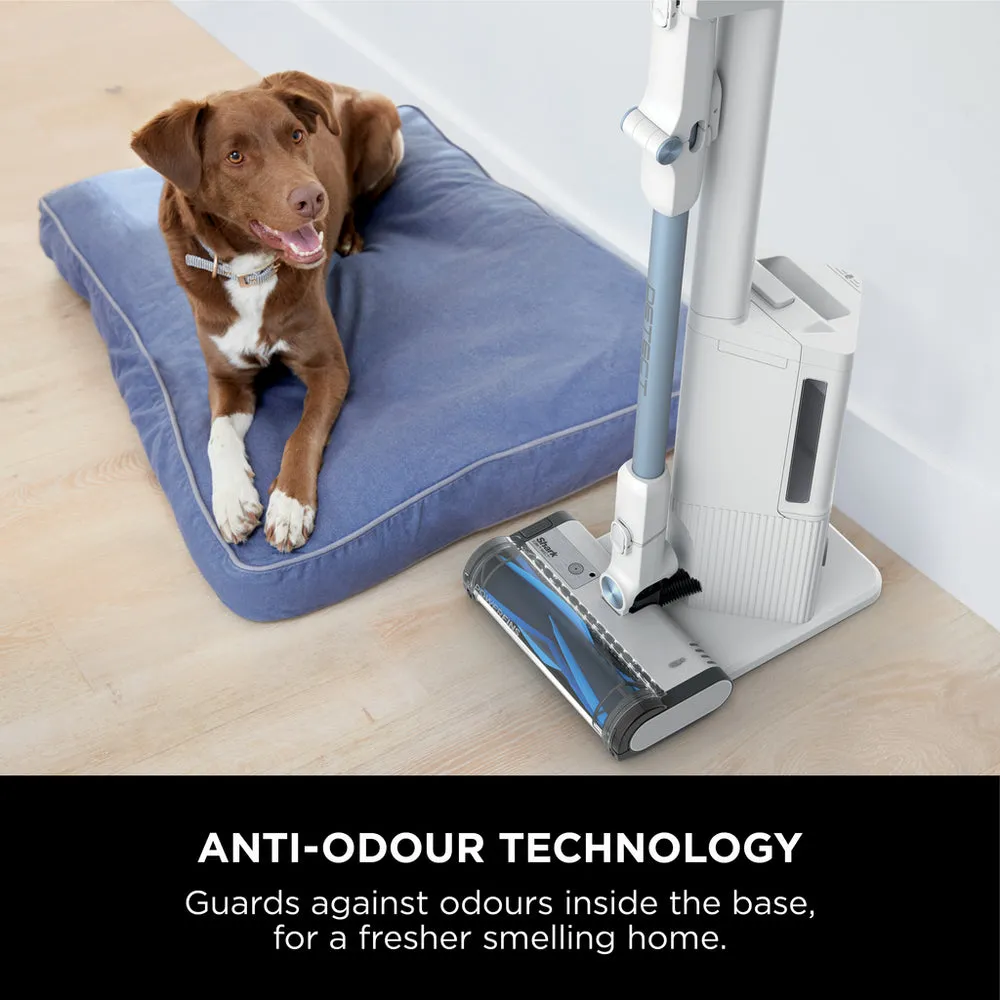Shark IW4621UKT Detect Clean and Empty Cordless Pet Vacuum Cleaner up to 60 Minutes Run Time White