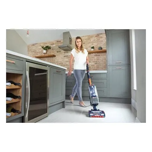 Shark® NZ801UKT Anti Hair Wrap Upright Vacuum Cleaner with Powered Lift-Away TruePet Deep Navy & Orange