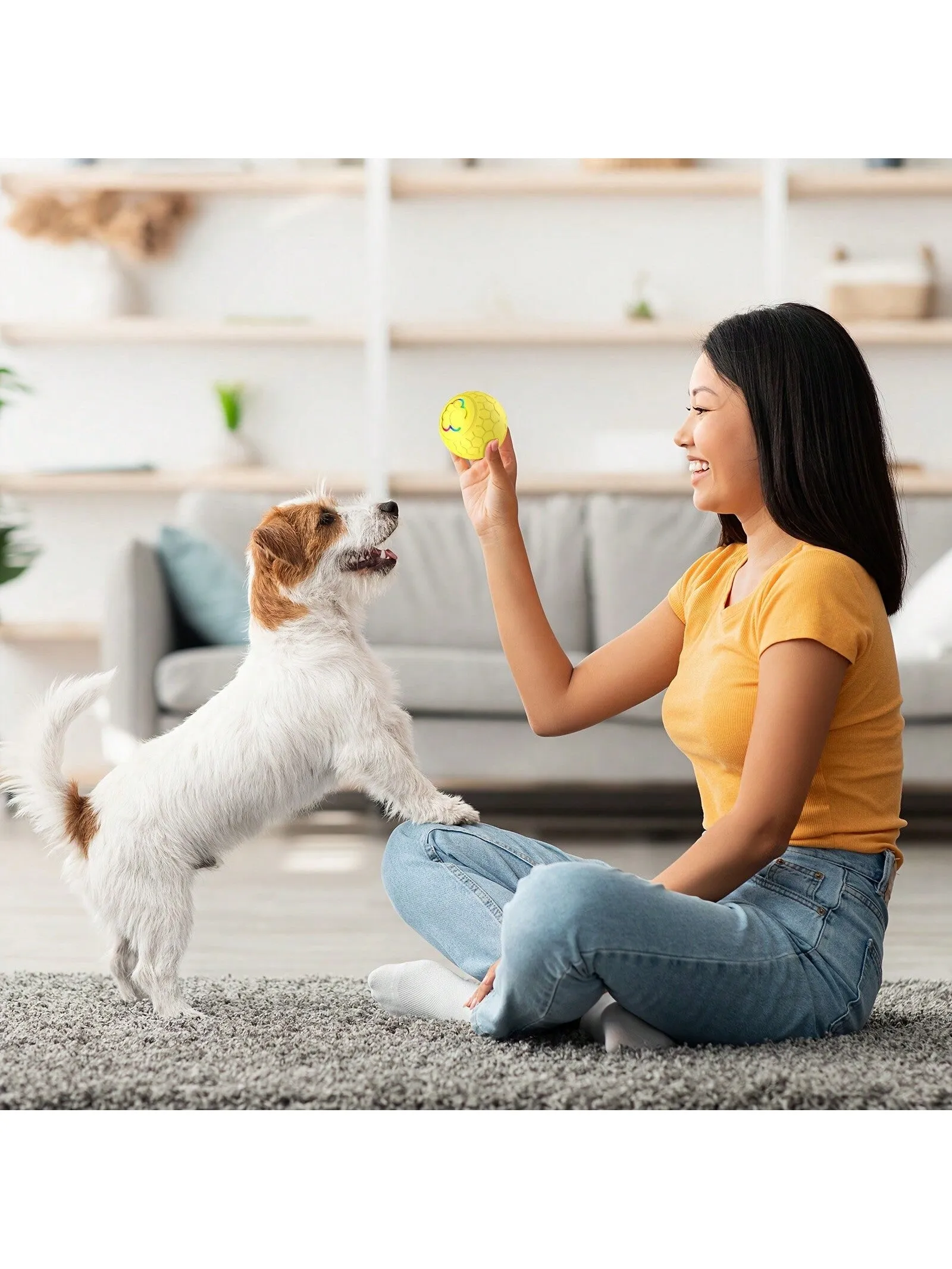 Smart Pet Ball Toys Interactive Dogs Puppies Automa