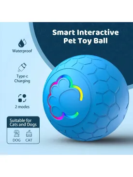 Smart Pet Ball Toys Interactive Dogs Puppies Automa