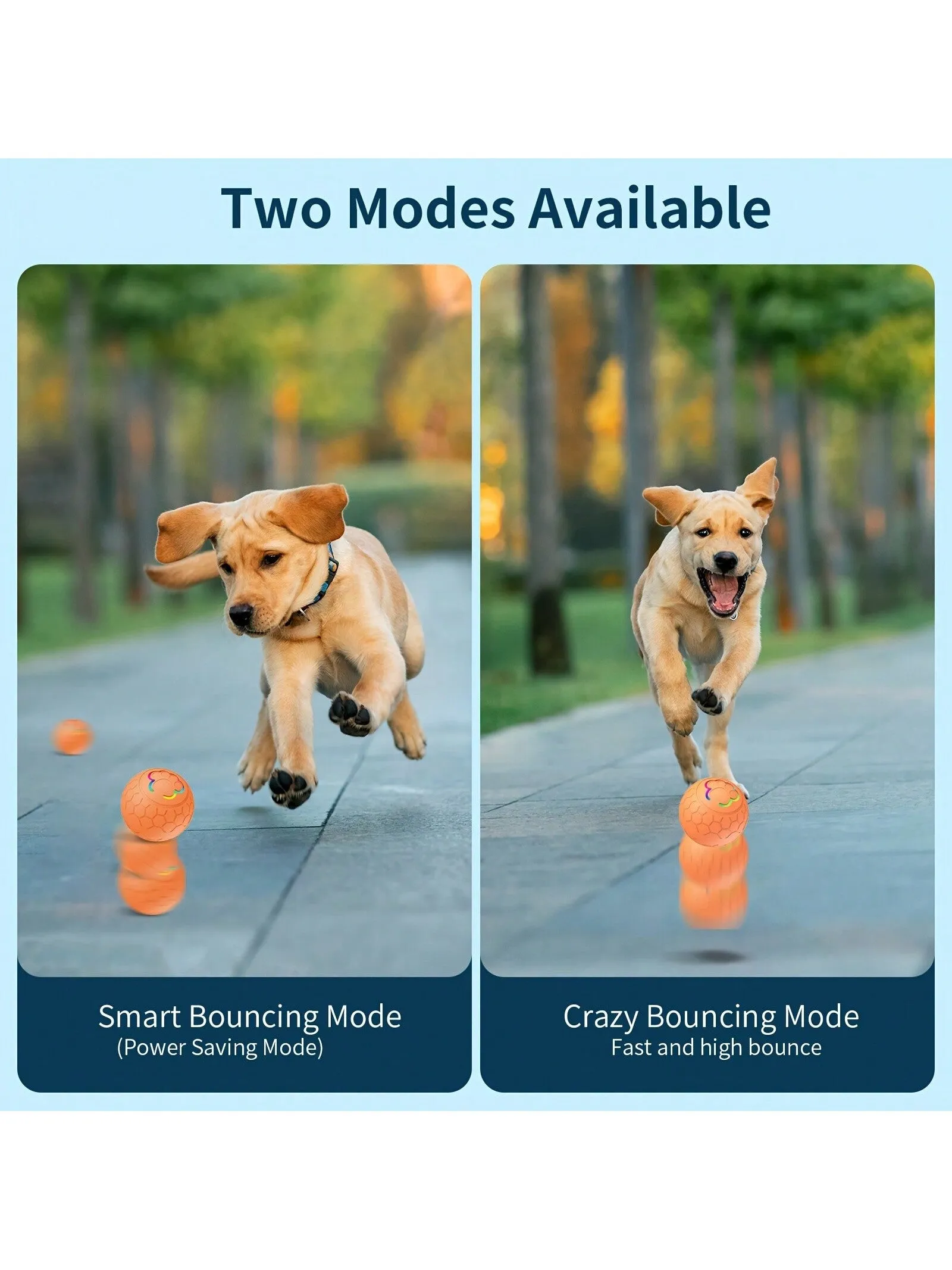 Smart Pet Ball Toys Interactive Dogs Puppies Automa