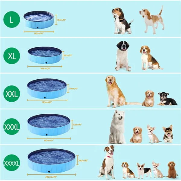 Yaheetech Collapsible Dog Pet Pools