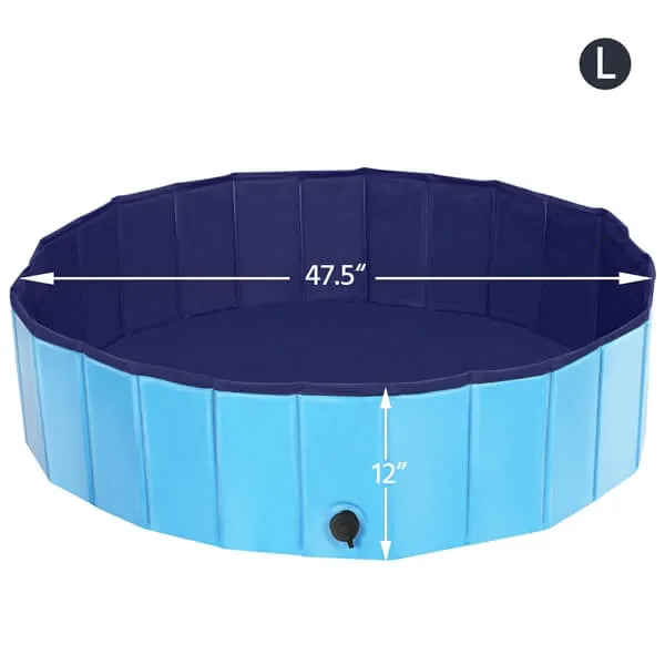 Yaheetech Collapsible Dog Pet Pools