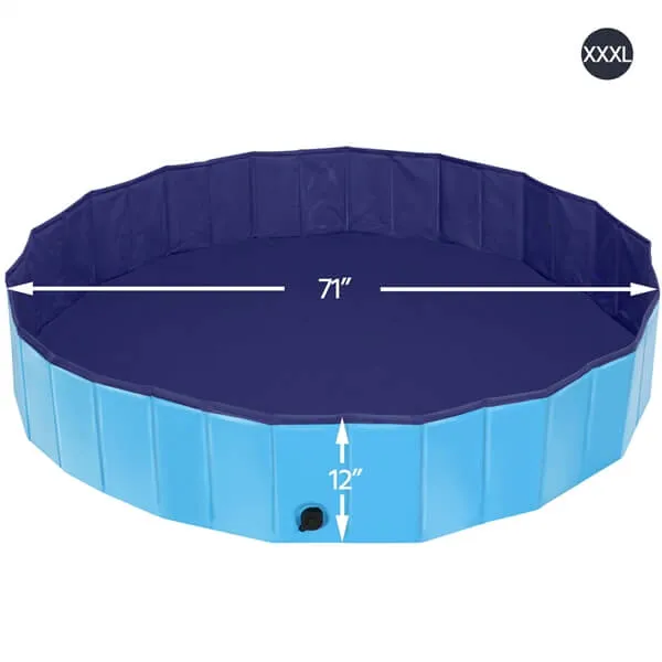 Yaheetech Collapsible Dog Pet Pools